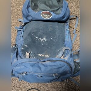 OSPREY Blue Ace 50 Men's Hiking Backpack